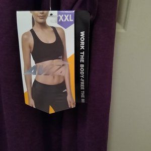 AVIA BURGANDY LONG SLEEVE LADIES SHIRT